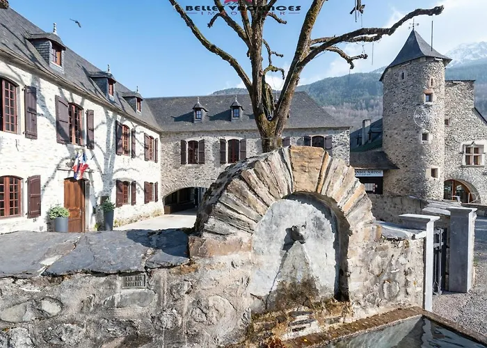 Cozy Avec Sauna, Piscine Et Proche Des Thermes, 4 Pers. A Saint-lary Village - Fr-1-296-328 Апартаменты Сен-Лари-Сулан