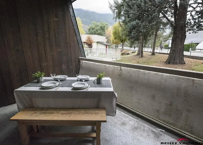 Cozy Avec Sauna, Piscine Et Proche Des Thermes, 4 Pers. A Saint-lary Village - Fr-1-296-328 Апартаменты Сен-Лари-Сулан